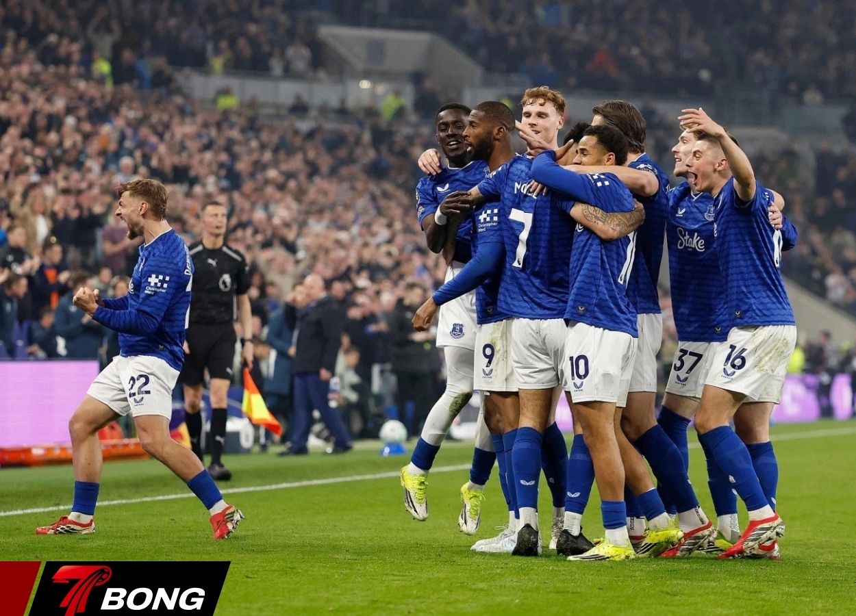 Everton đang bứt phá mạnh mẽ